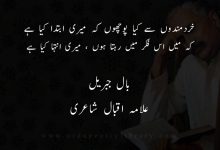 خردمندوں سے کيا پوچھوں کہ ميری ابتدا کيا ہے