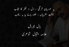 يہ حوريان فرنگی ، دل و نظر کا حجاب