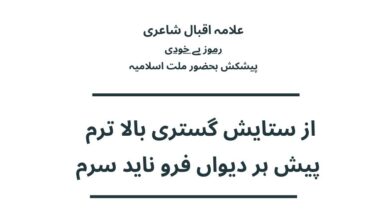 از ستایش گستری بالا ترم