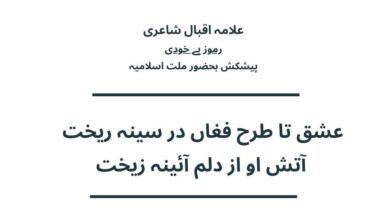 عشق تا طرح فغاں در سینہ ریخت